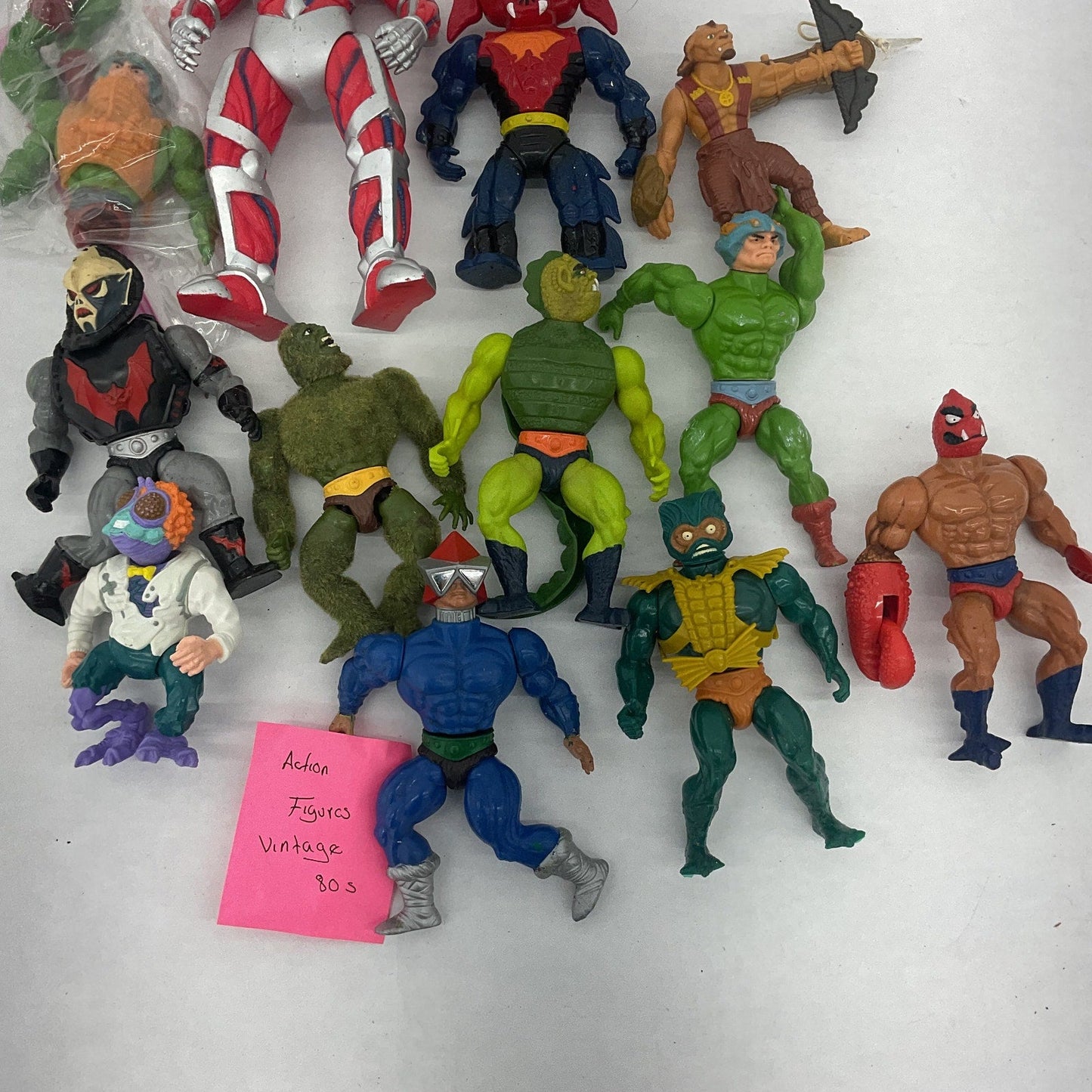 Vintage Preowned Action Figures LOT TMNT MOTU & Others 80s 90s Toys Mix He - Man - Warehouse Toys