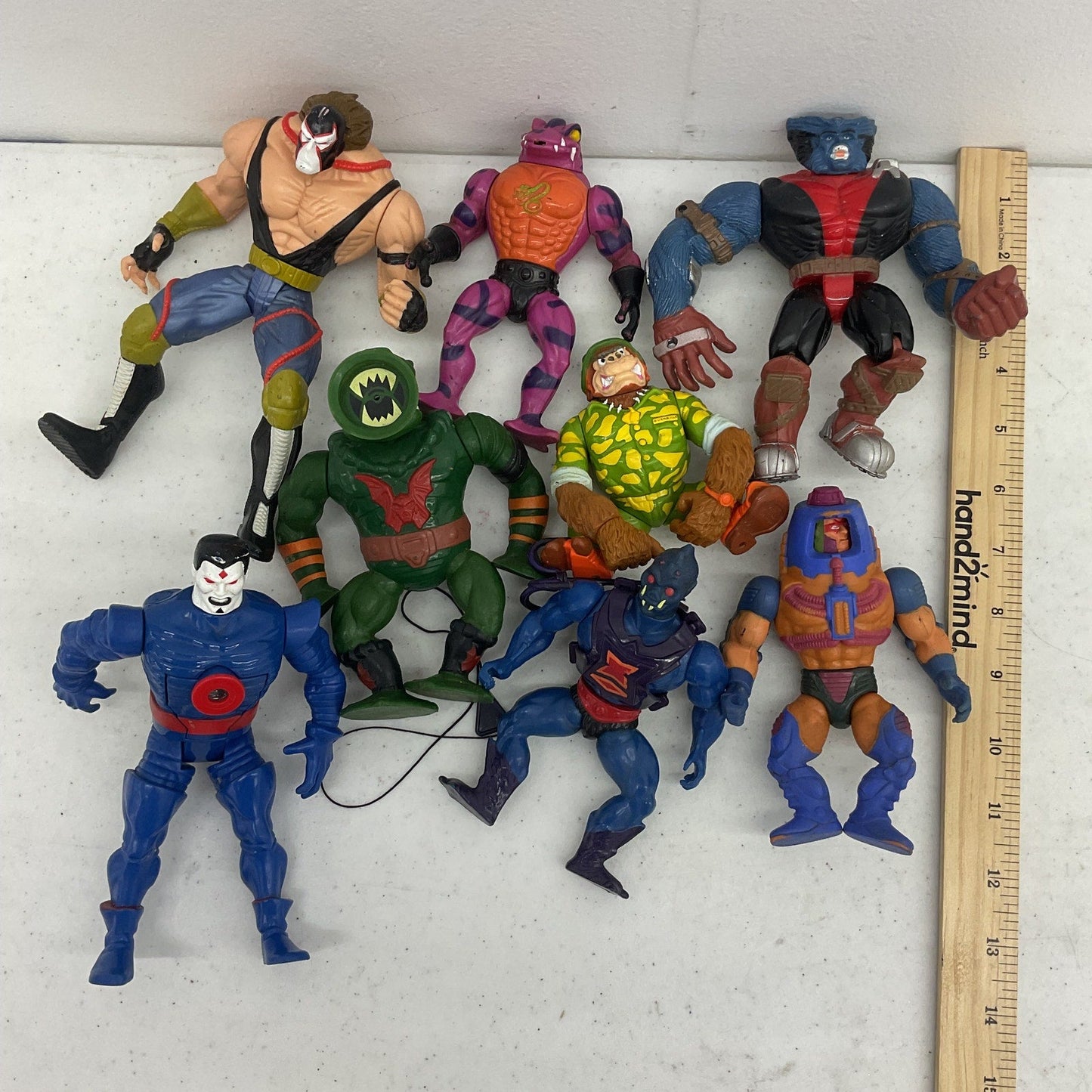 Vintage Preowned Action Figures LOT X - Men MOTU & Others 80s 90s Toys Mix He - Man - Warehouse Toys