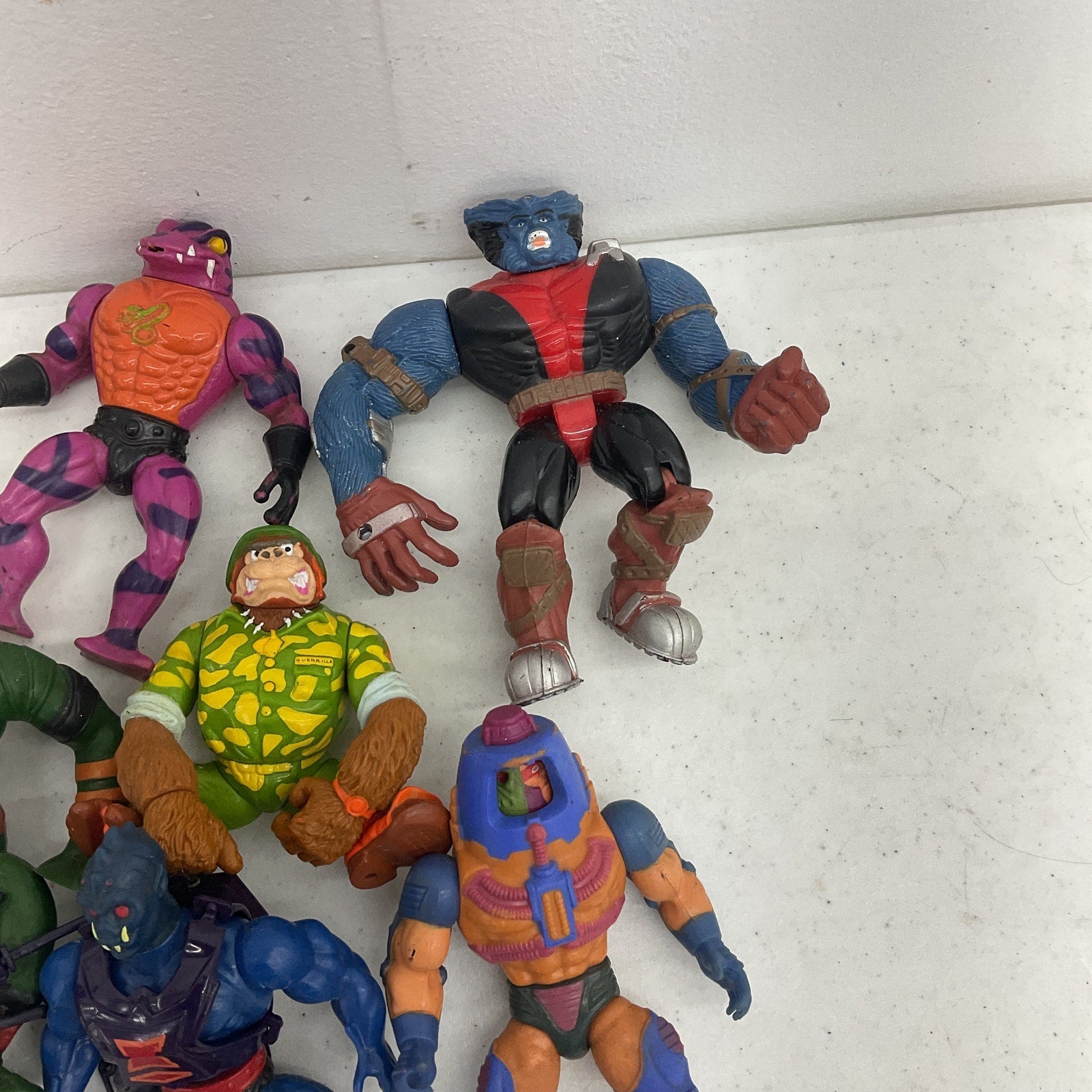 Vintage Preowned Action Figures LOT X - Men MOTU & Others 80s 90s Toys Mix He - Man - Warehouse Toys