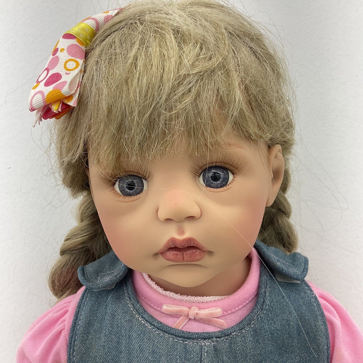 Vintage Preowned Artist Doll Paradise Galleries Caucasian Girl Blue Eyes Blonde - Warehouse Toys