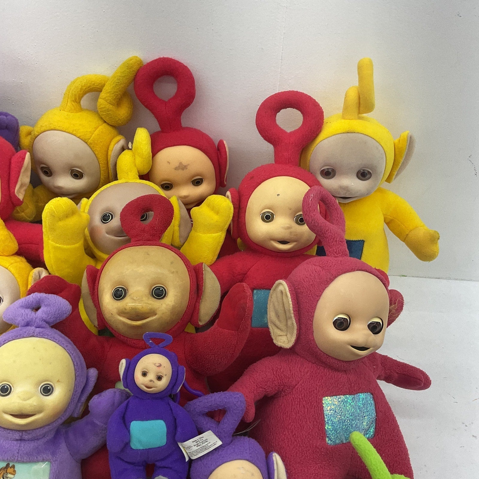 Vintage Preowned LOT 13 lbs Teletubbies Plush Dolls & Toy Figures Tinky Po Laa - Warehouse Toys