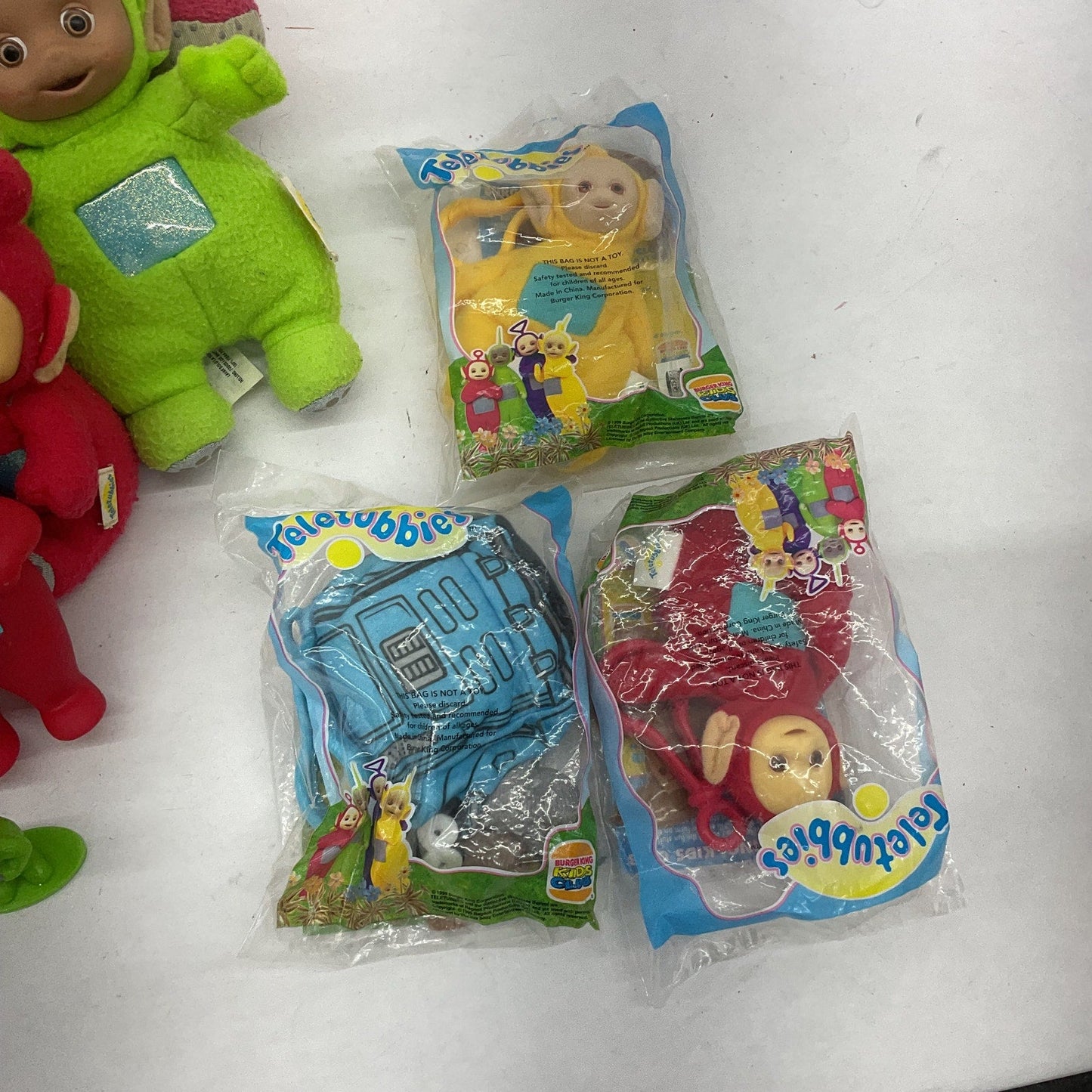 Vintage Preowned LOT 13 lbs Teletubbies Plush Dolls & Toy Figures Tinky Po Laa - Warehouse Toys