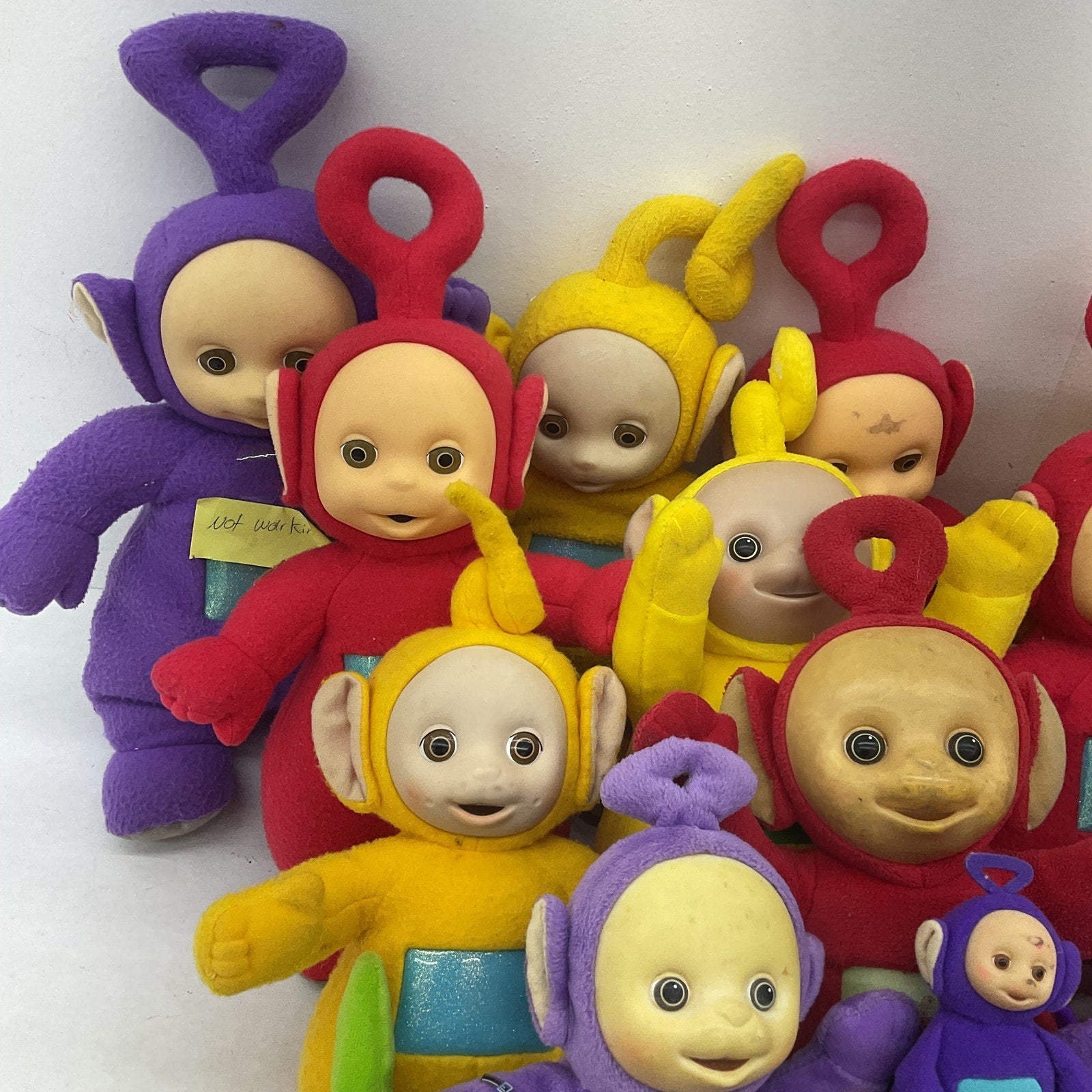 Vintage Preowned LOT 13 lbs Teletubbies Plush Dolls & Toy Figures Tinky Po Laa - Warehouse Toys