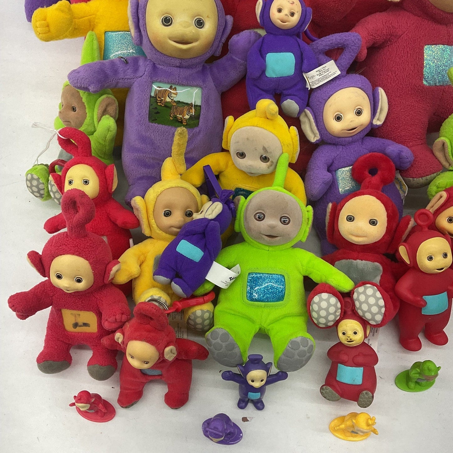 Vintage Preowned LOT 13 lbs Teletubbies Plush Dolls & Toy Figures Tinky Po Laa - Warehouse Toys