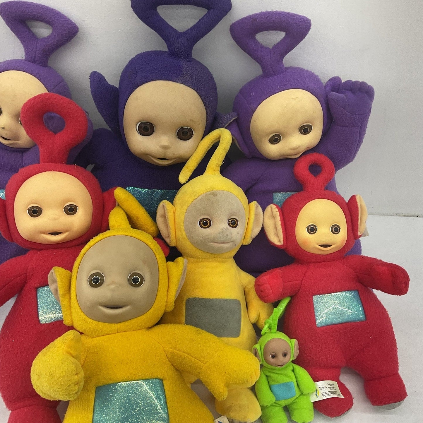 Vintage Preowned LOT 7 lbs Teletubbies Plush Dolls & Toy Figures Laa Laa Tinky - Warehouse Toys