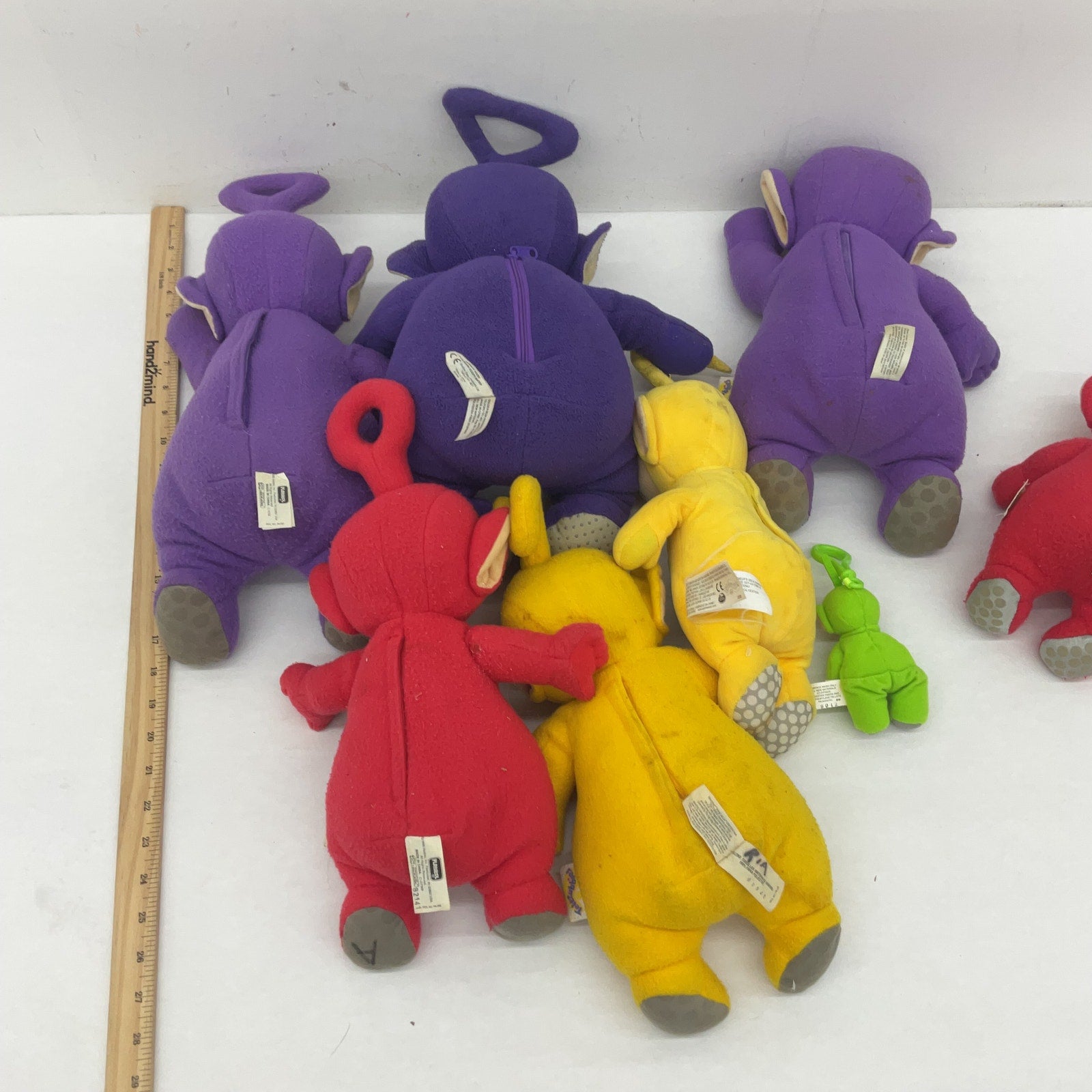 Vintage Preowned LOT 7 lbs Teletubbies Plush Dolls & Toy Figures Laa Laa Tinky - Warehouse Toys