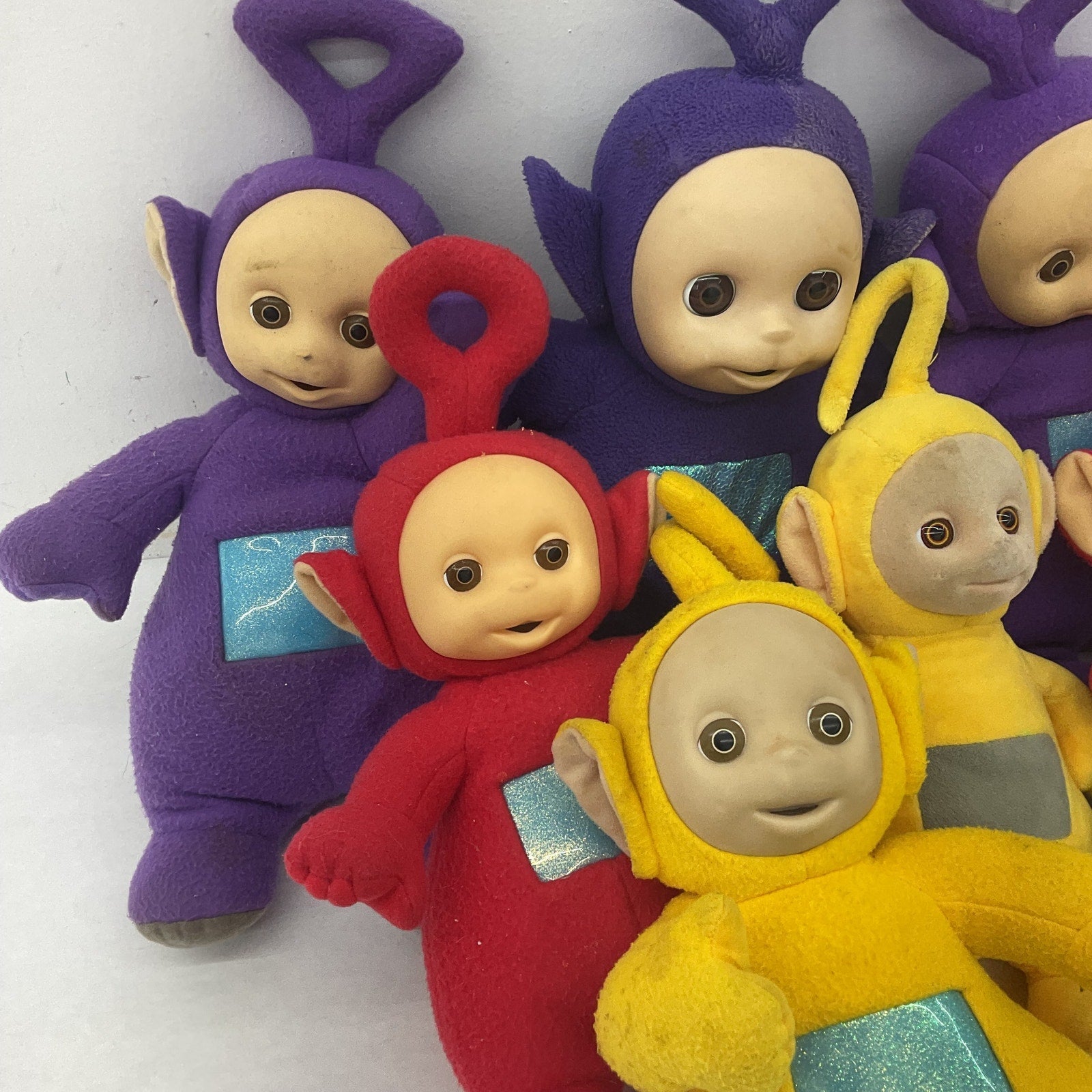 Vintage Preowned LOT 7 lbs Teletubbies Plush Dolls & Toy Figures Laa Laa Tinky - Warehouse Toys