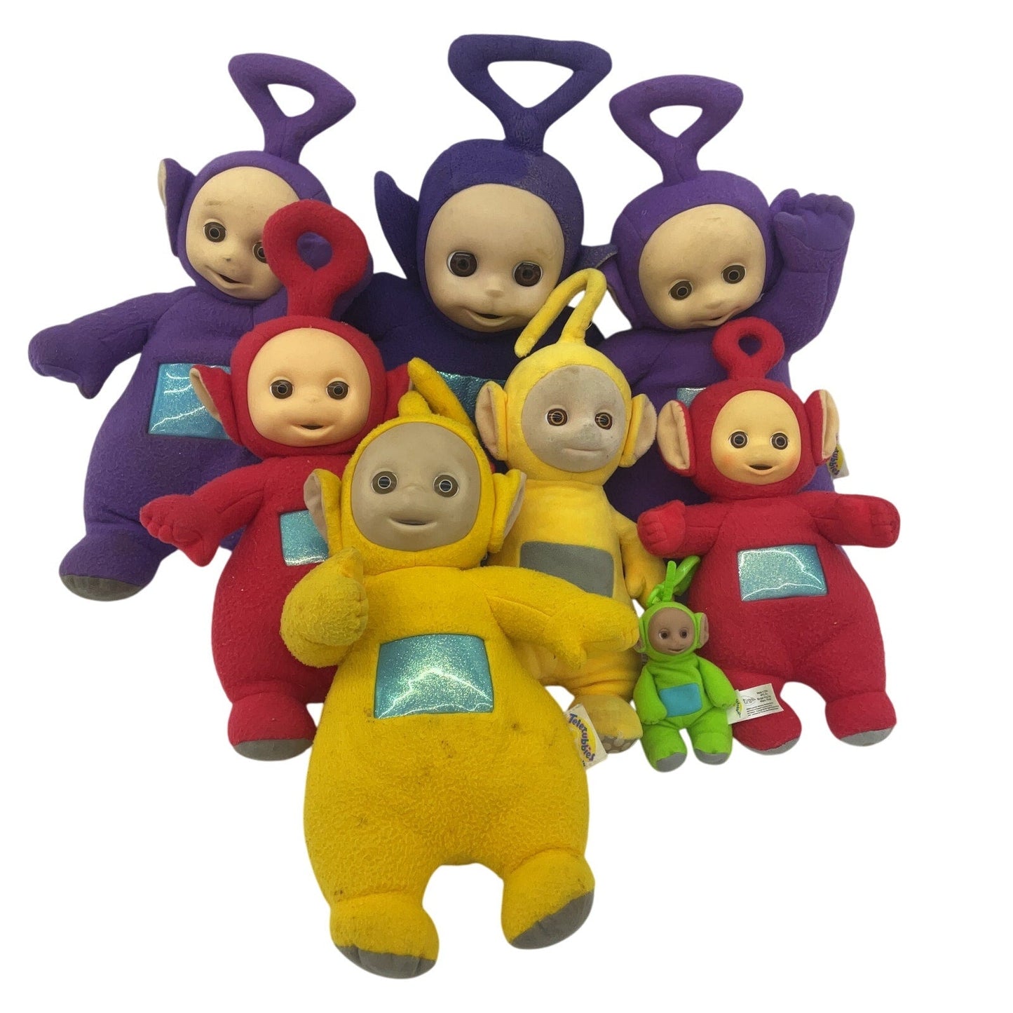 Vintage Preowned LOT 7 lbs Teletubbies Plush Dolls & Toy Figures Laa Laa Tinky - Warehouse Toys