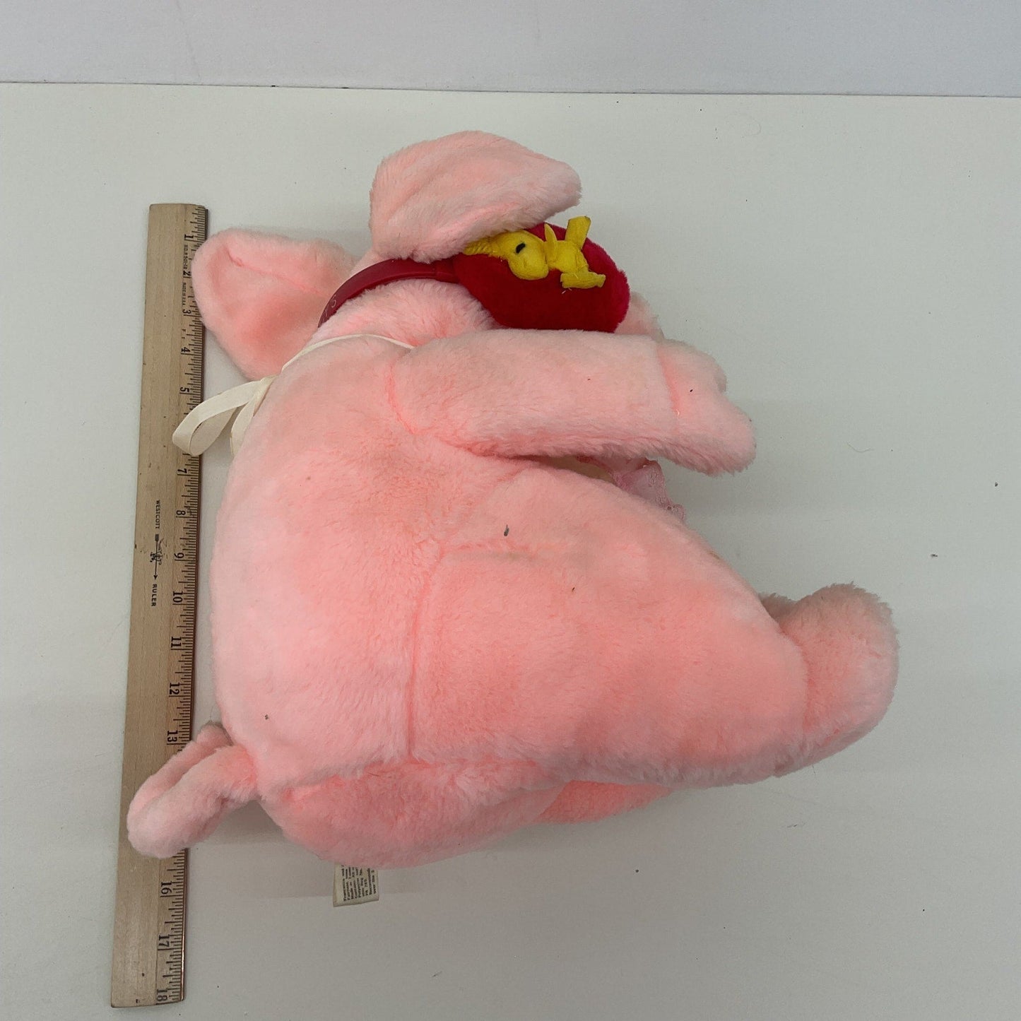 Vintage Rich's Priscilla Pink Pig Large Plush Doll - Warehouse Toys