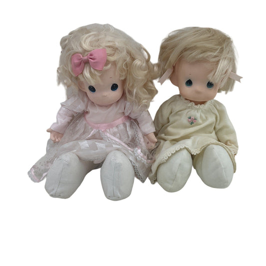 Vintage Set of 2 Precious Moments Artist Doll Collection - Preowned - Warehouse Toys