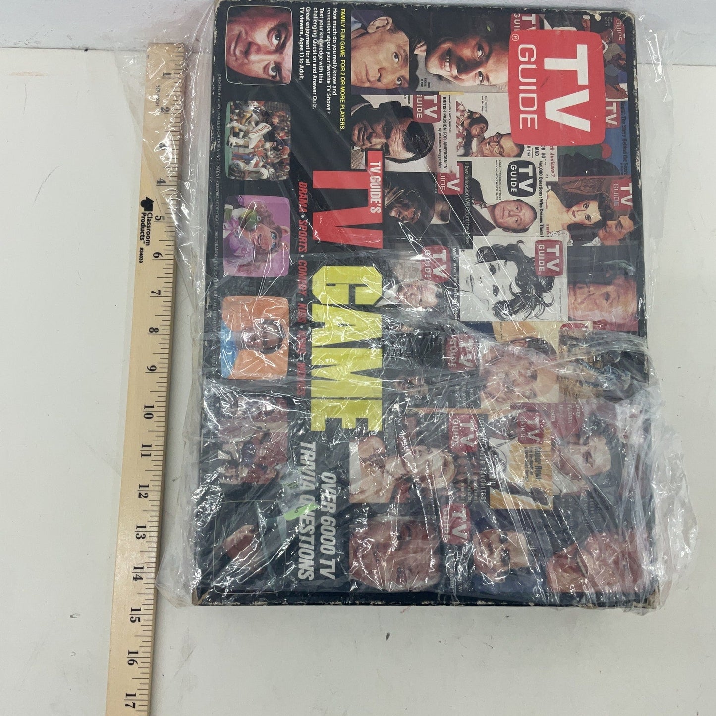 Vintage TV Guide TV Game Trivia Question Board Game in Box Preowned SOLD AS IS - Warehouse Toys