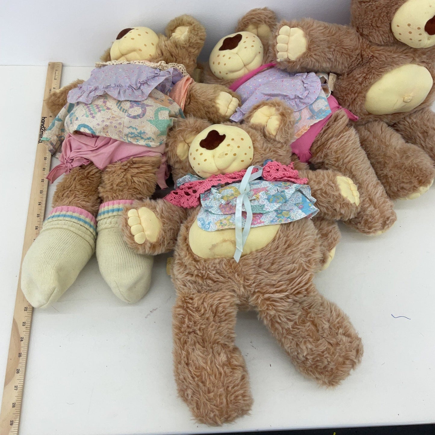 Vintage Xavier Roberts CPK Furskins Country Home Teddy Bear LOT 13 lbs - Warehouse Toys