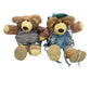 Vintage Xavier Roberts Dudley Furskin Teddy Bears Preowned - Warehouse Toys
