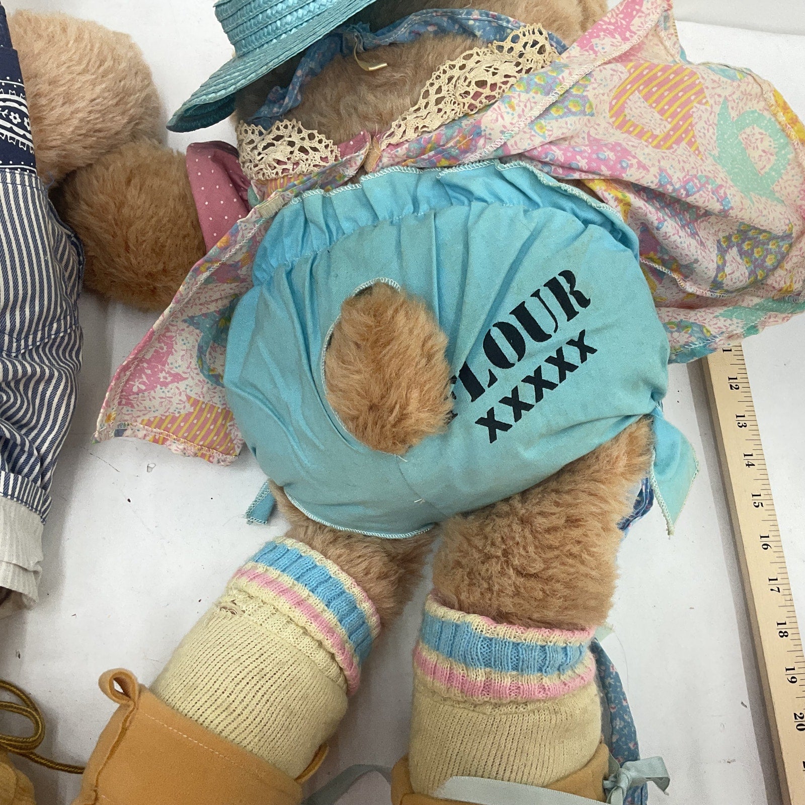 Vintage Xavier Roberts Dudley Furskin Teddy Bears Preowned - Warehouse Toys