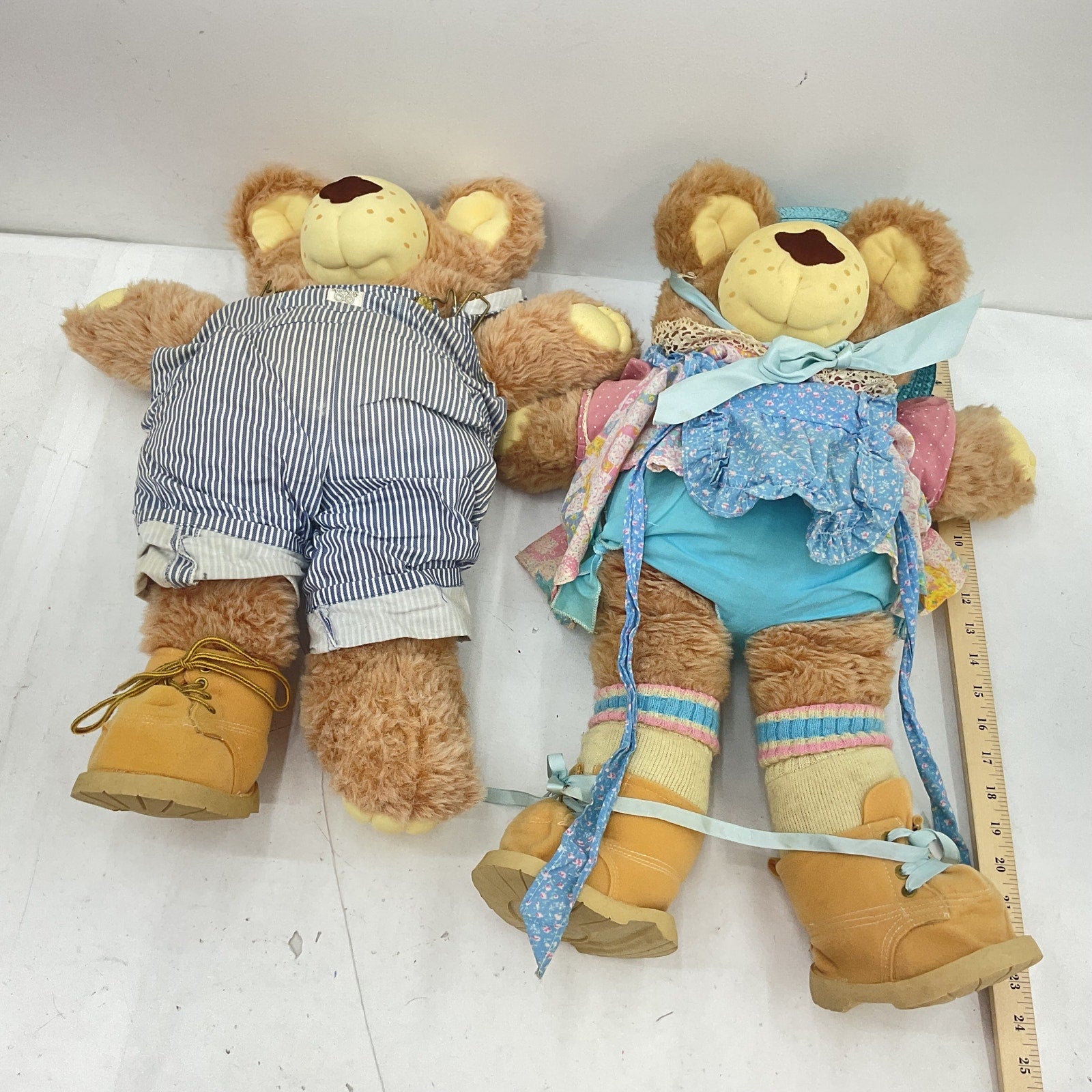 Vintage Xavier Roberts Dudley Furskin Teddy Bears Preowned - Warehouse Toys