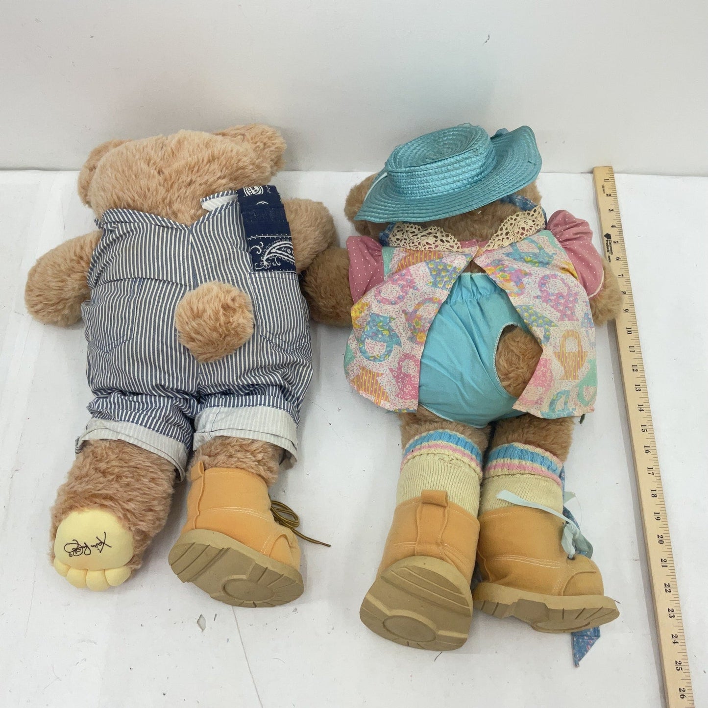 Vintage Xavier Roberts Dudley Furskin Teddy Bears Preowned - Warehouse Toys