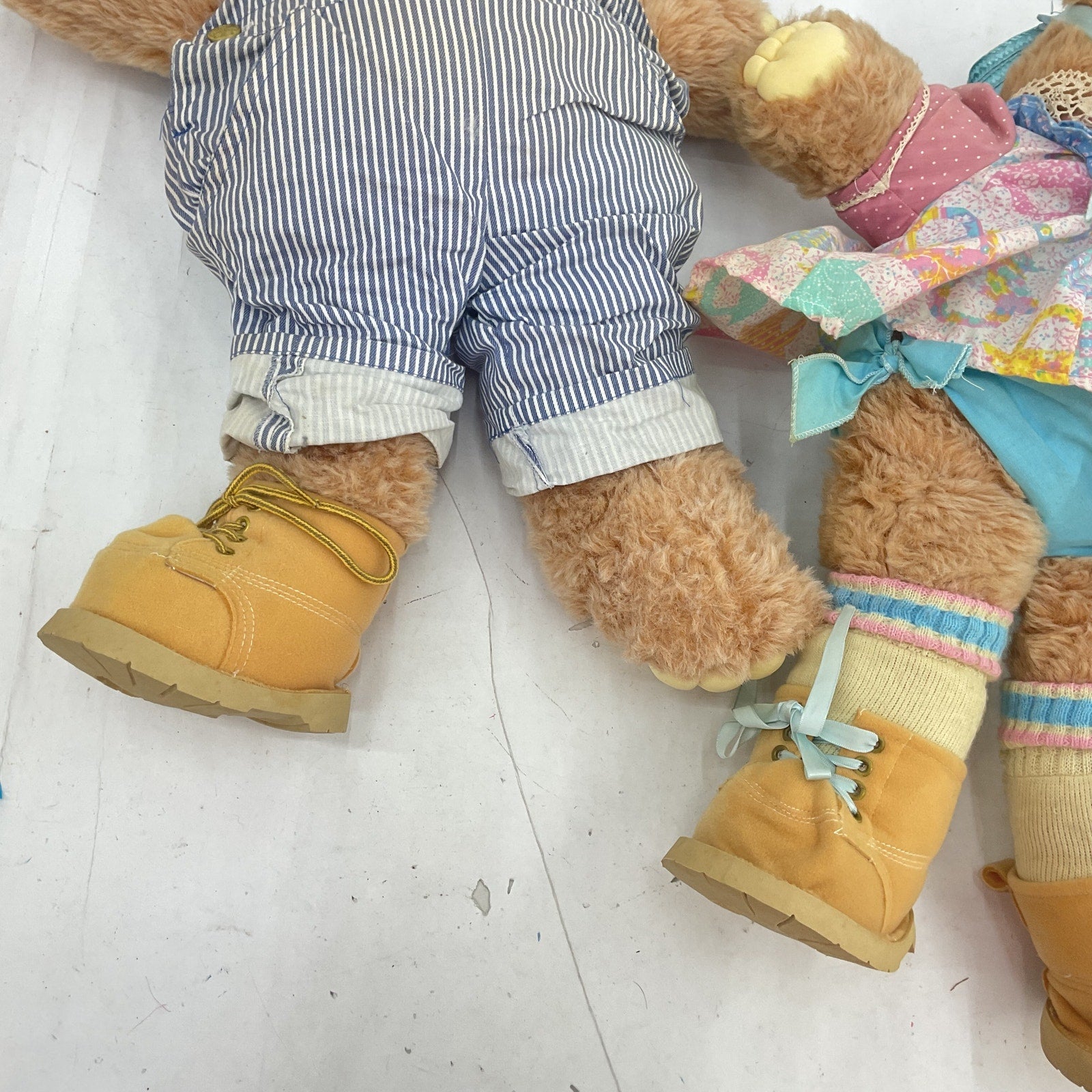 Vintage Xavier Roberts Dudley Furskin Teddy Bears Preowned - Warehouse Toys