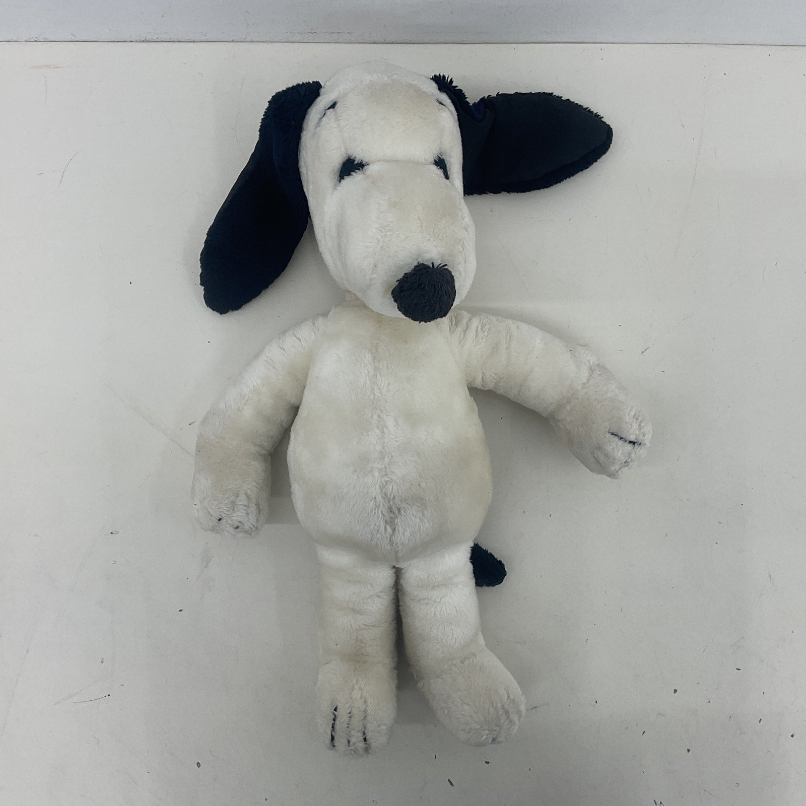 Vintge 1968 United Feature Syndicate Peanuts Large Snoopy Dog Plush Doll Toy - Warehouse Toys