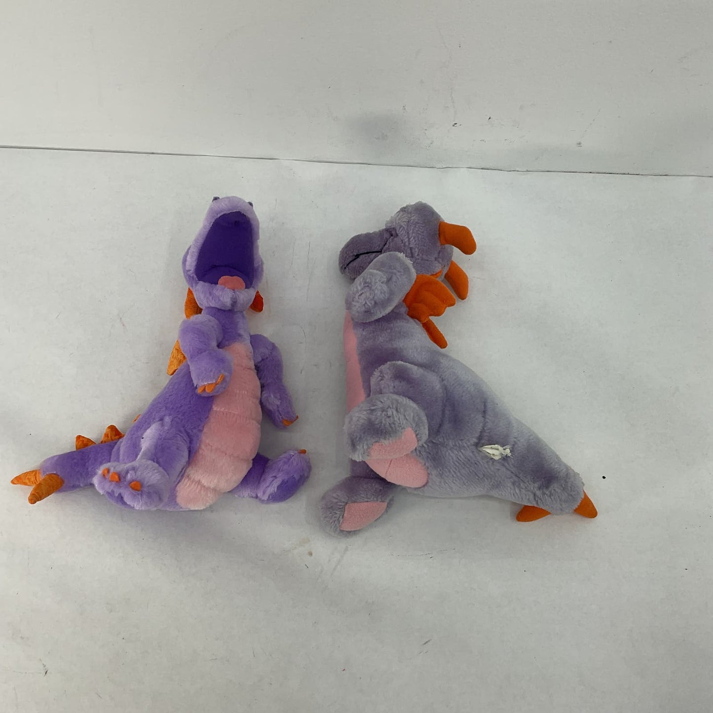 VTG 80s LOT 2 Disney World Epcot Center Figment Dragon Mascot Plush Dolls Toys - Warehouse Toys