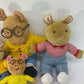 VTG 90s PBS Eden Arthur Character Plush Dolls Toys Brother Used - Warehouse Toys