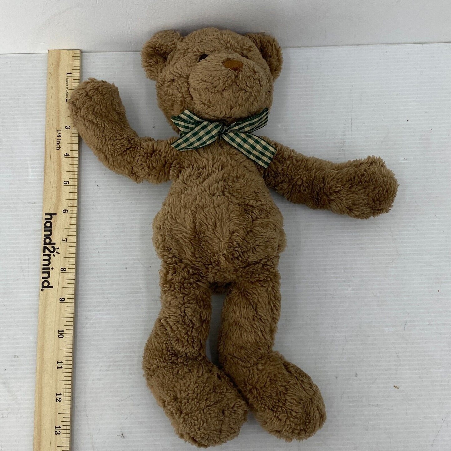 VTG GUND Beary Long Legs 2419 Brown Teddy Bear Plush Doll Toy Used - Warehouse Toys