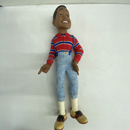 VTG Hasbro Family Matters Steve Urkel Talking Pullstring Plush Doll Untested - Warehouse Toys