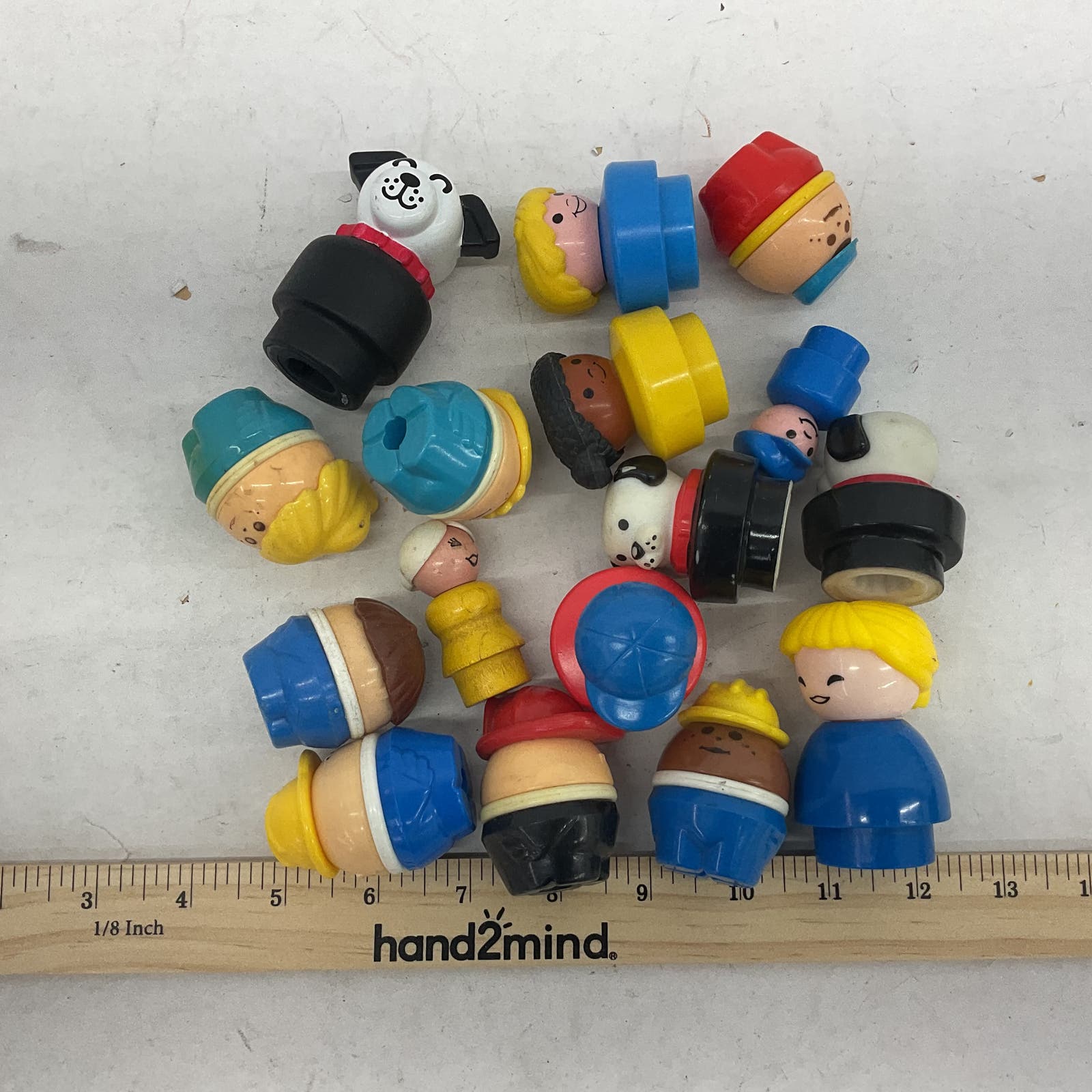 VTG LOT Fisher Price Little People Playskool Playmates Weebles Preschool Figures - Warehouse Toys