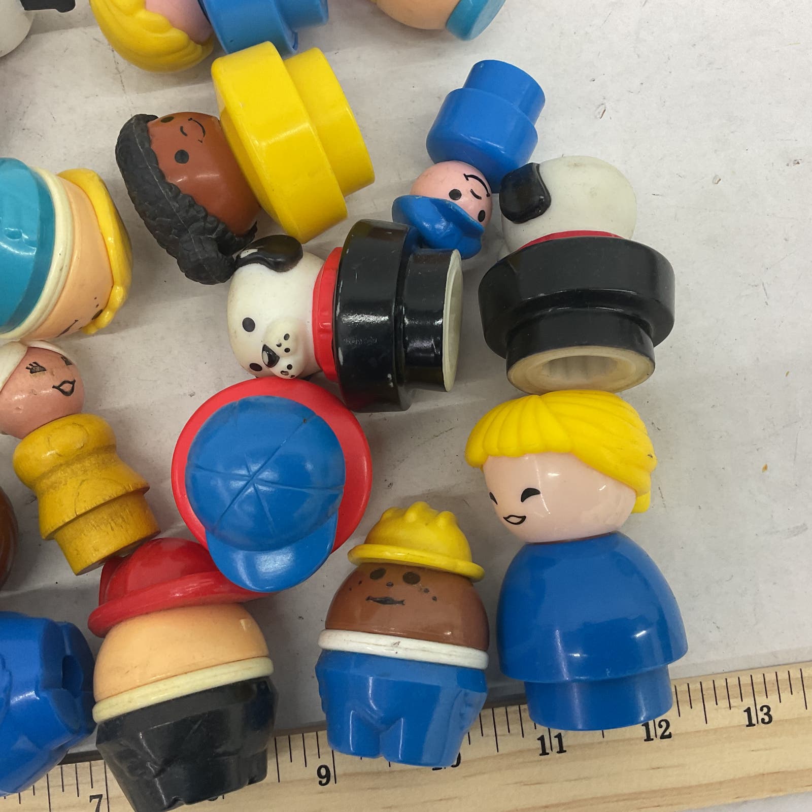 VTG LOT Fisher Price Little People Playskool Playmates Weebles Preschool Figures - Warehouse Toys