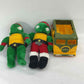 VTG LOT of 3 TMNT Teenage Mutant Ninja Turtle Plush Toys Raphael Party Van - Warehouse Toys