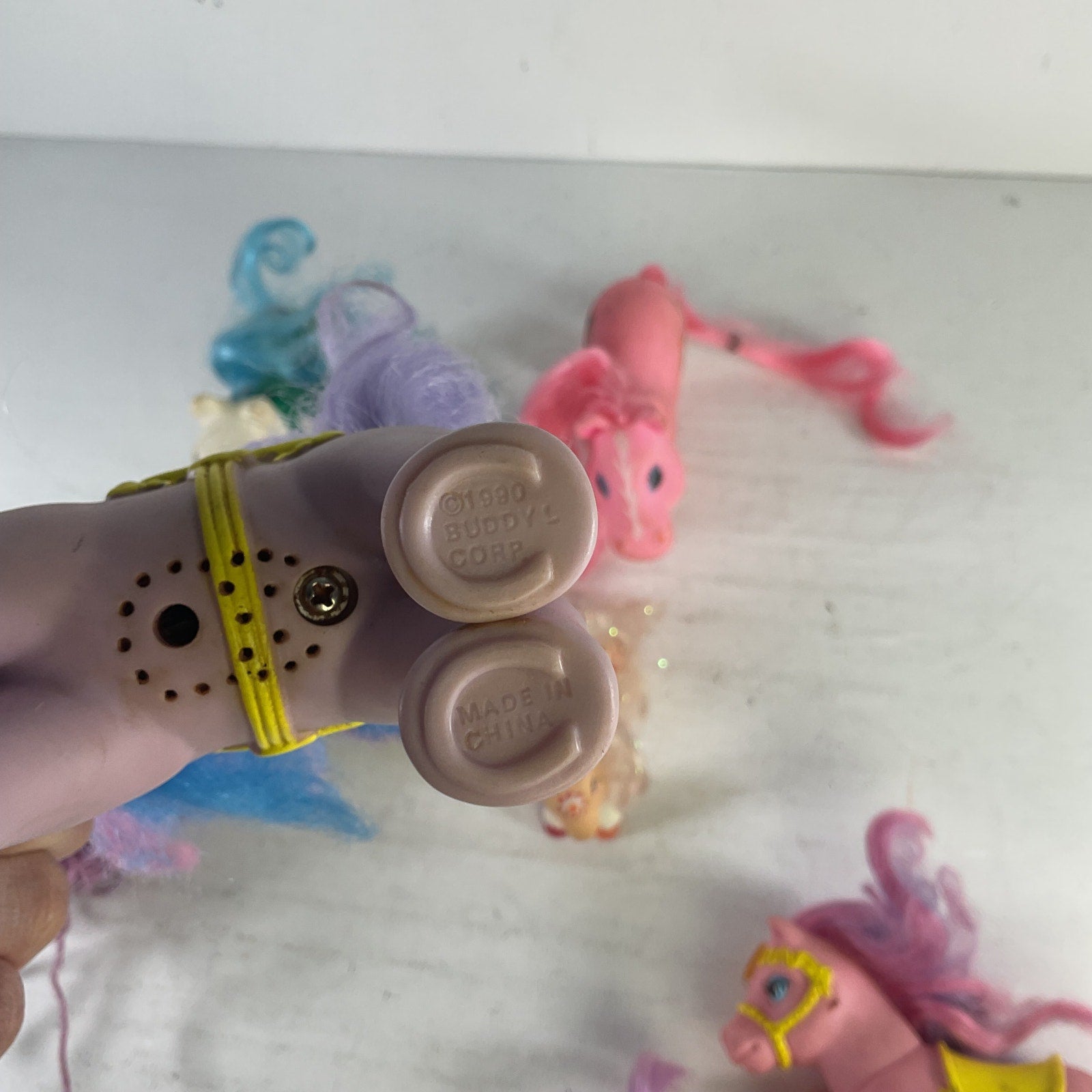 VTG Lot of 8 Various Pony Toys Lot My Little Pony Toy Animal Figure - Warehouse Toys