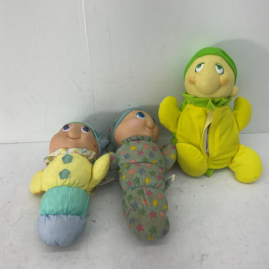 VTG LOT Playskool Gloworm Plush Dolls Toys AS IS Untested - Warehouse Toys