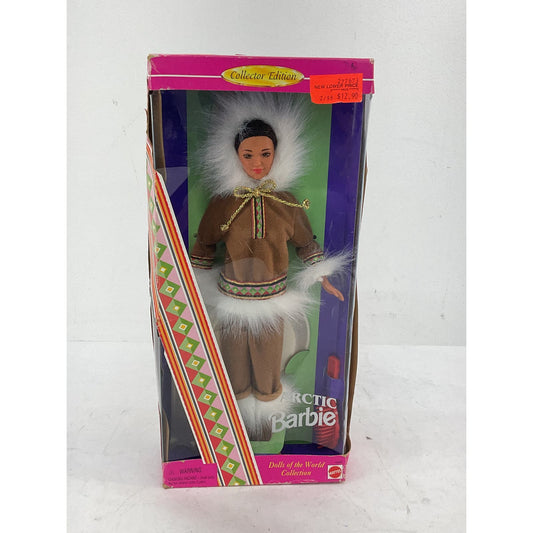 VTG Mattel NIB New Barbie Mattel Dolls of the World Collection Arctic Doll - Warehouse Toys