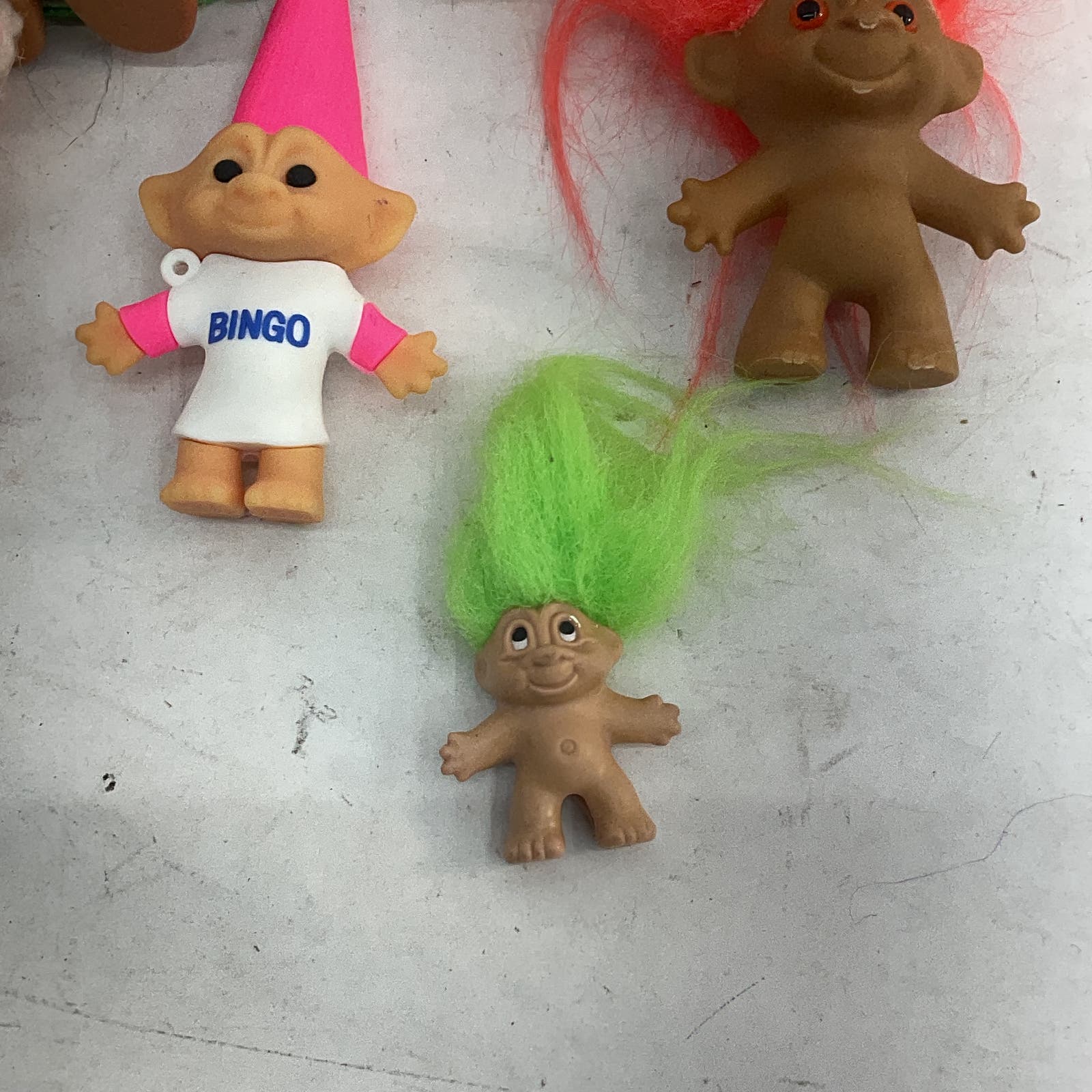 VTG Mixed LOT Treasure Troll Dolls Russ Berrie & Others Stone Protector  Toys - Warehouse Toys