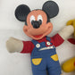 VTG Mixed LOT Used Disney Character Plush Dolls Winnie the Pooh Mickey Minnie - Warehouse Toys