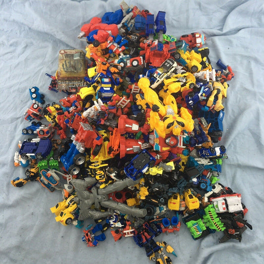 VTG Modern 42 lb LOT Transformers Optimus Prime Robot Vehicle Action Figure Toys - Warehouse Toys