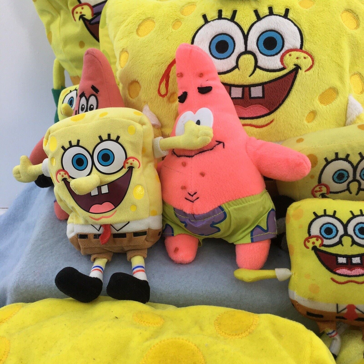 VTG & Modern LOT 15 SpongeBob SquarePants Patrick Nickelodeon TY Plush Toys - Warehouse Toys