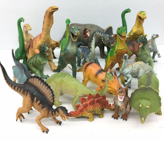 VTG & Modern LOT 23 Assorted Dinosaurs Imperial Jurassic Park Toys Figures - Warehouse Toys