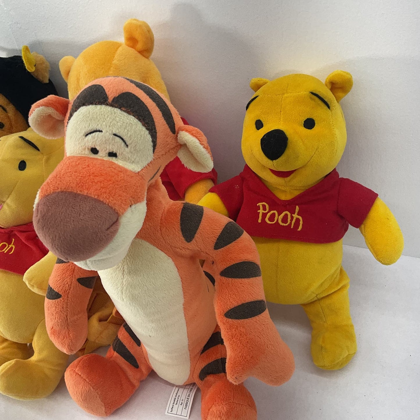 VTG & Modern LOT Disney Winnie the Pooh Character Plush Tigger Used - Warehouse Toys