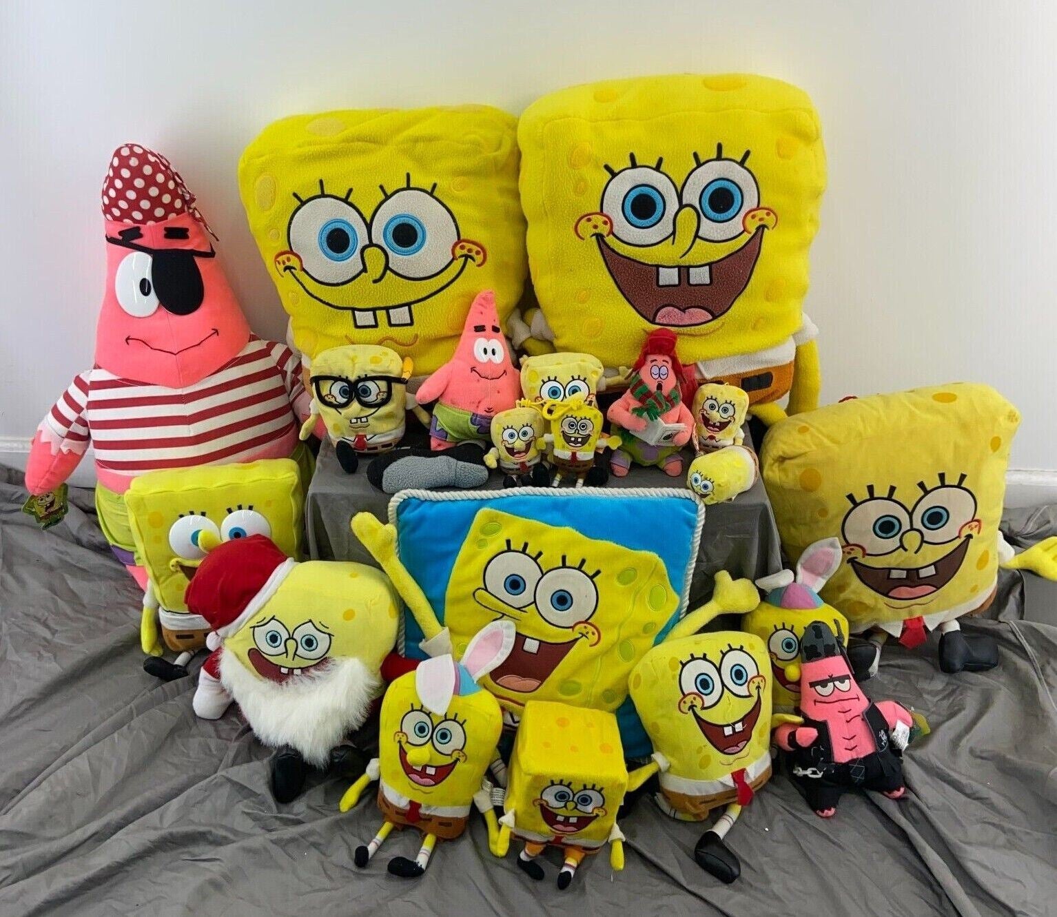 VTG & Modern LOT of 20 SpongeBob SquarePants Patrick Star Plush ...