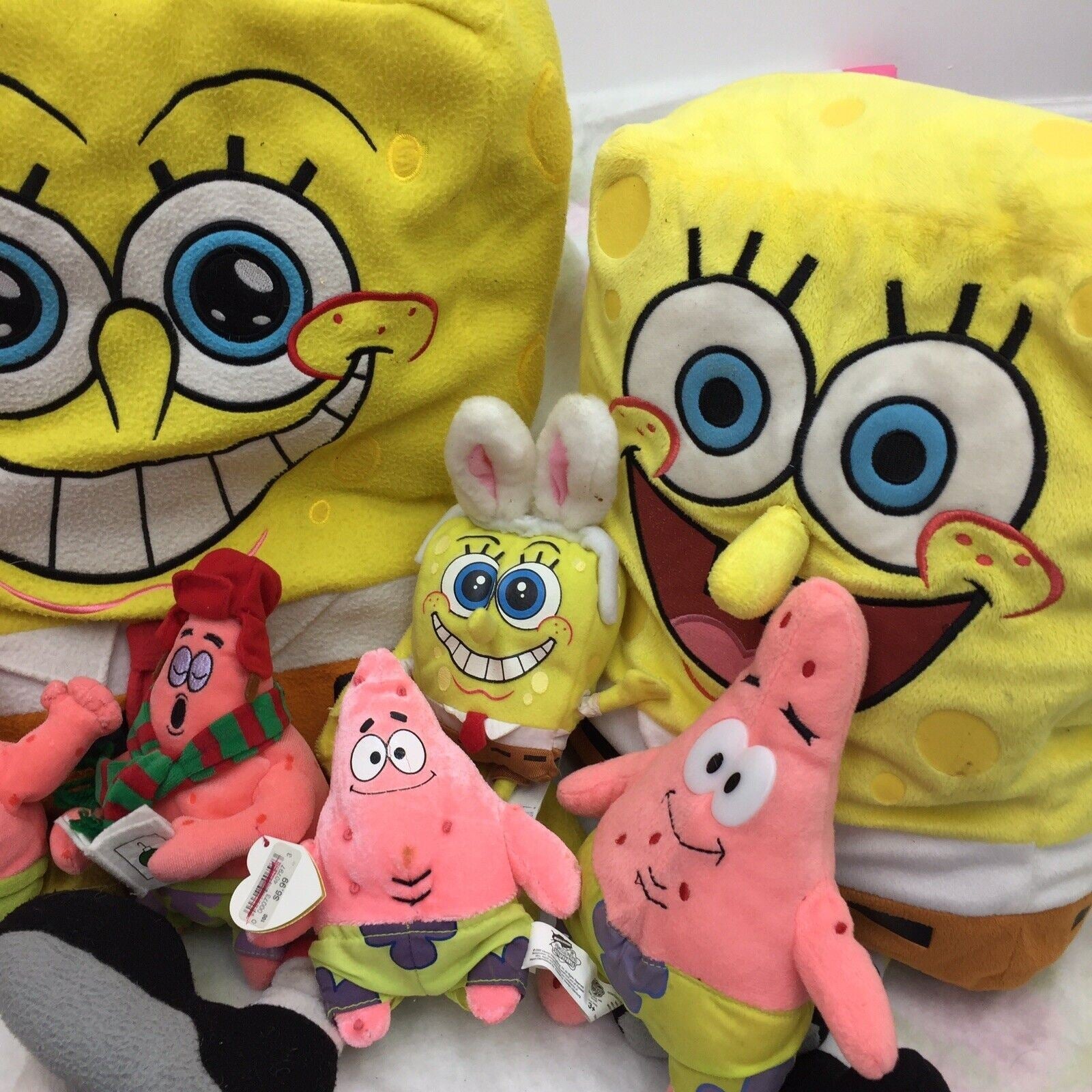 VTG & Modern LOT of 20 SpongeBob SquarePants Patrick Star Plush Nickelodeon - Warehouse Toys