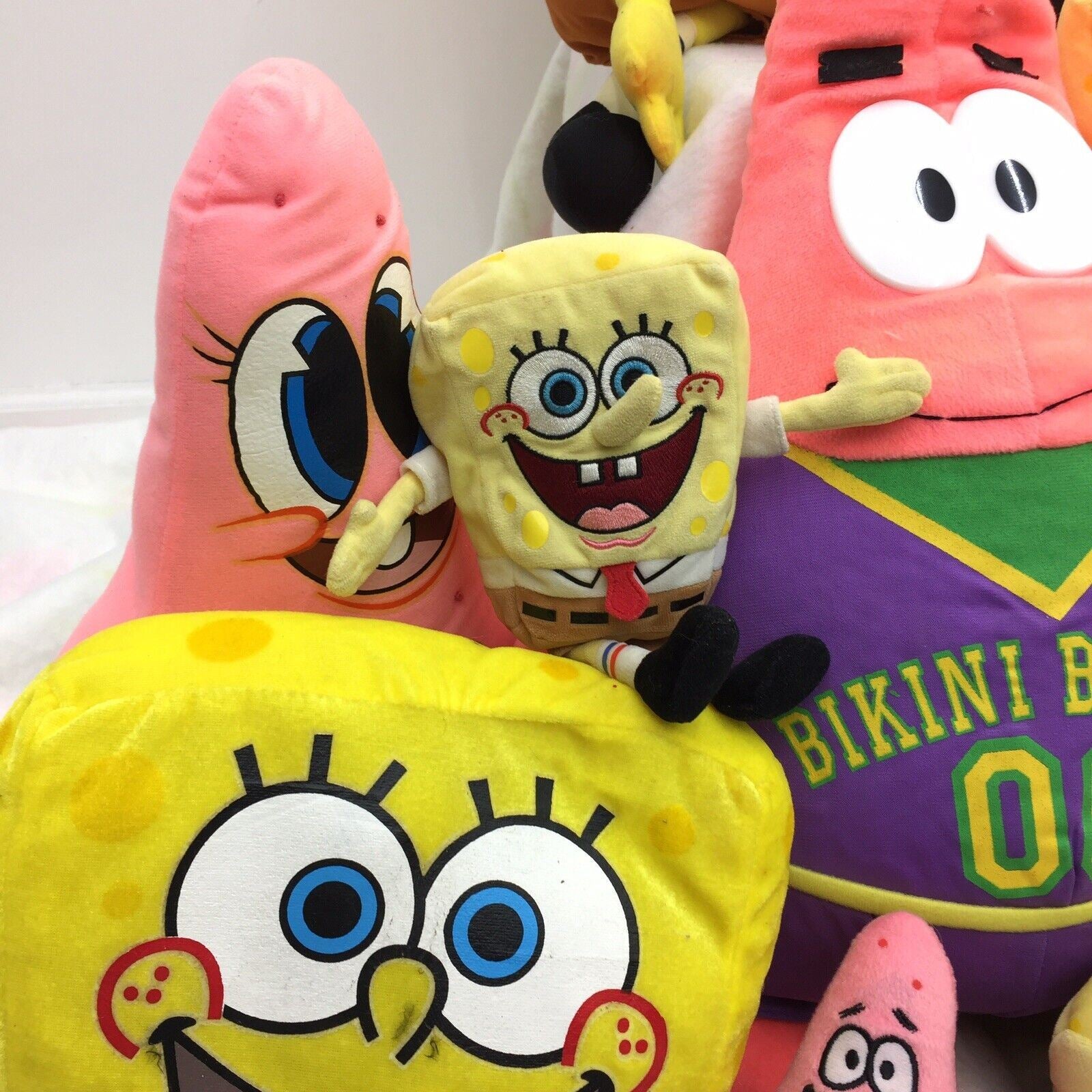 VTG & Modern LOT of 20 SpongeBob SquarePants Patrick Star Plush Nickelodeon - Warehouse Toys