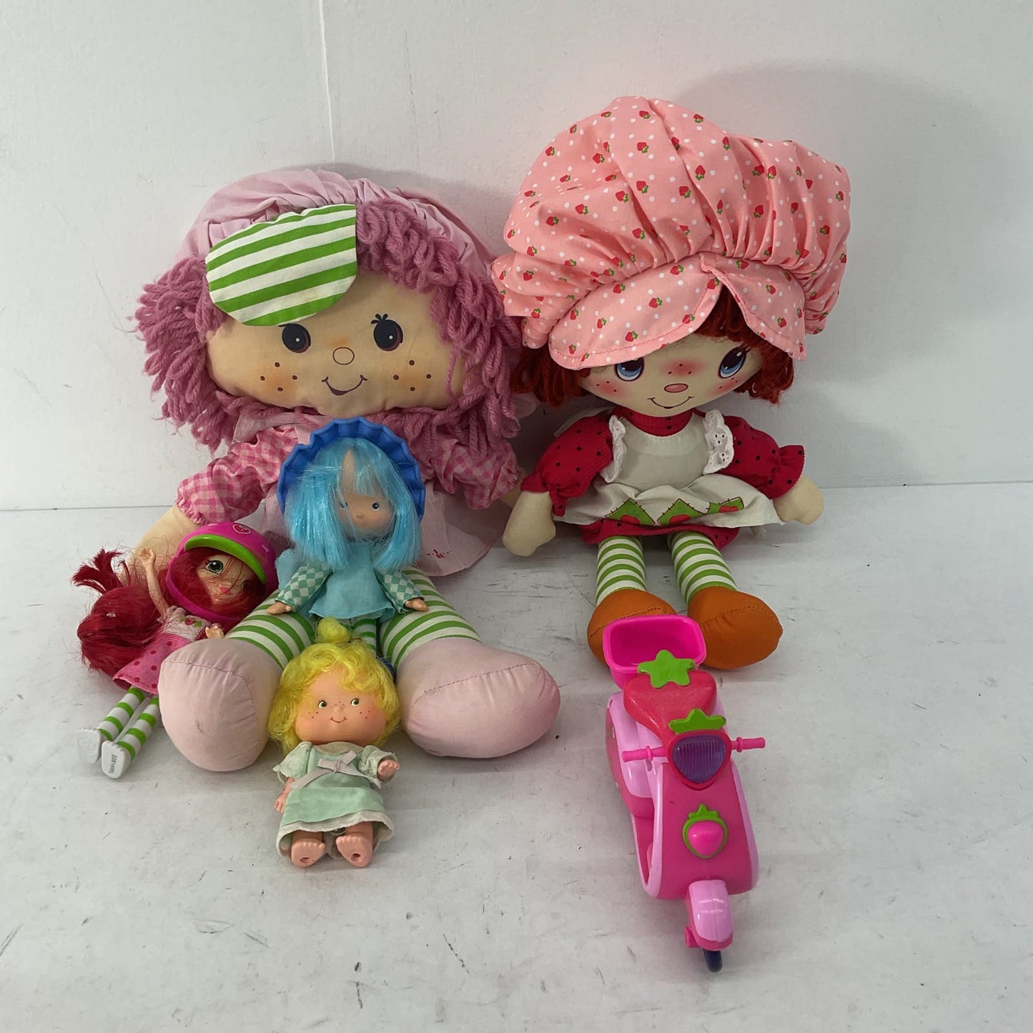 VTG & Modern LOT Strawberry Shortcake Plush Toy Dolls Figures Characters - Warehouse Toys