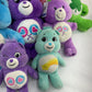 VTG & Modern LOT TCFC Care Bears Plush Dolls Good Luck Cheer Blue Green - Warehouse Toys