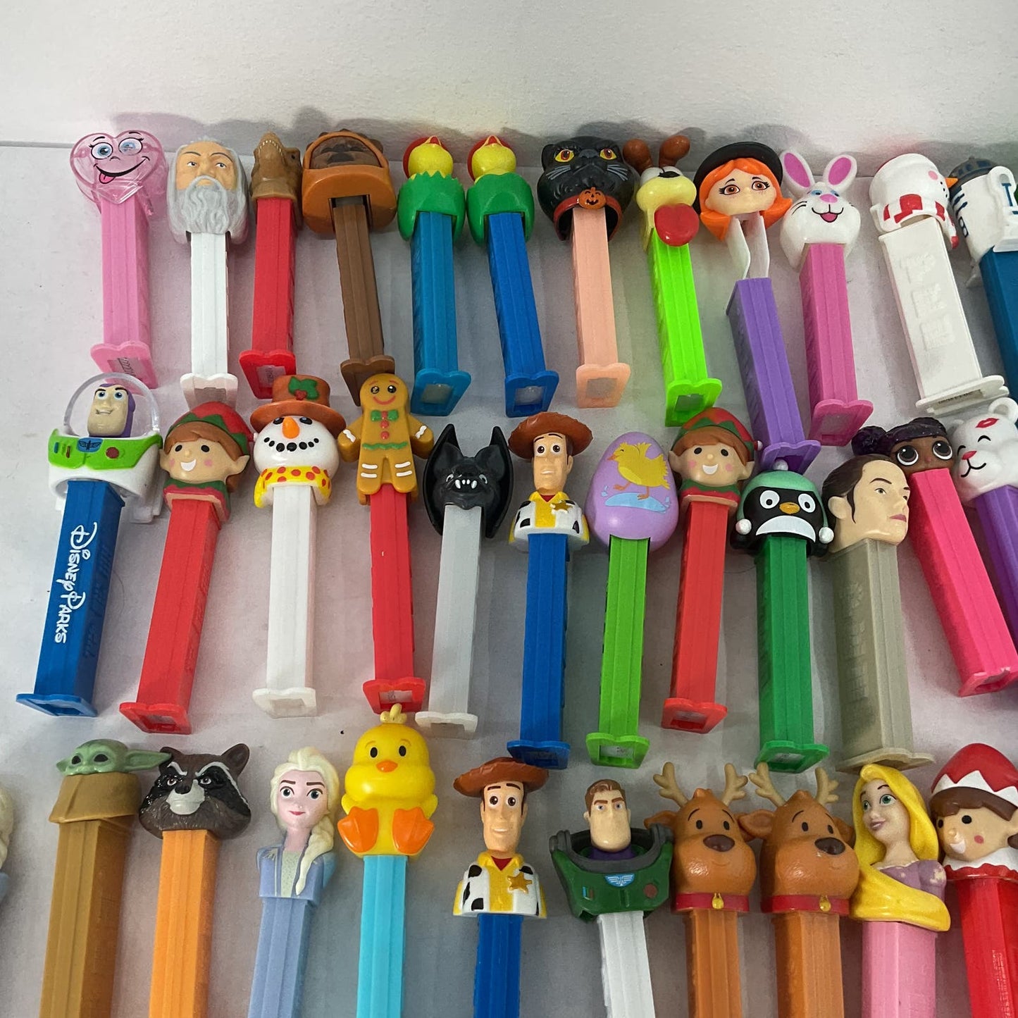 VTG & Modern LOT Used Pez Candy Dispensers Toy Figures Holiday Xmas Characters - Warehouse Toys