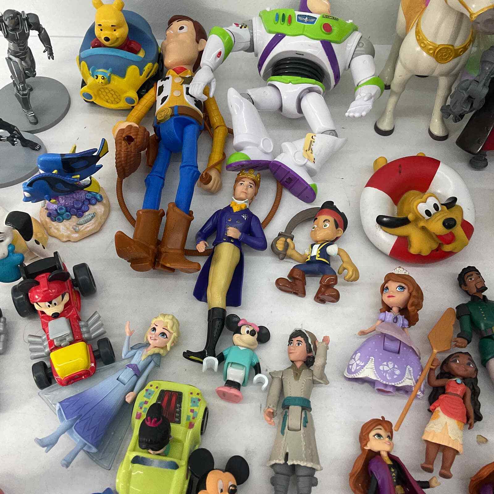 VTG & Modern Mixed LOT 9 lbs Disney Character Toy Figures Cake Toppers Toy Story - Warehouse Toys