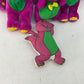 VTG PBS LOT of 7 Barney Purple Dinosaur Plush Doll Toys - Warehouse Toys