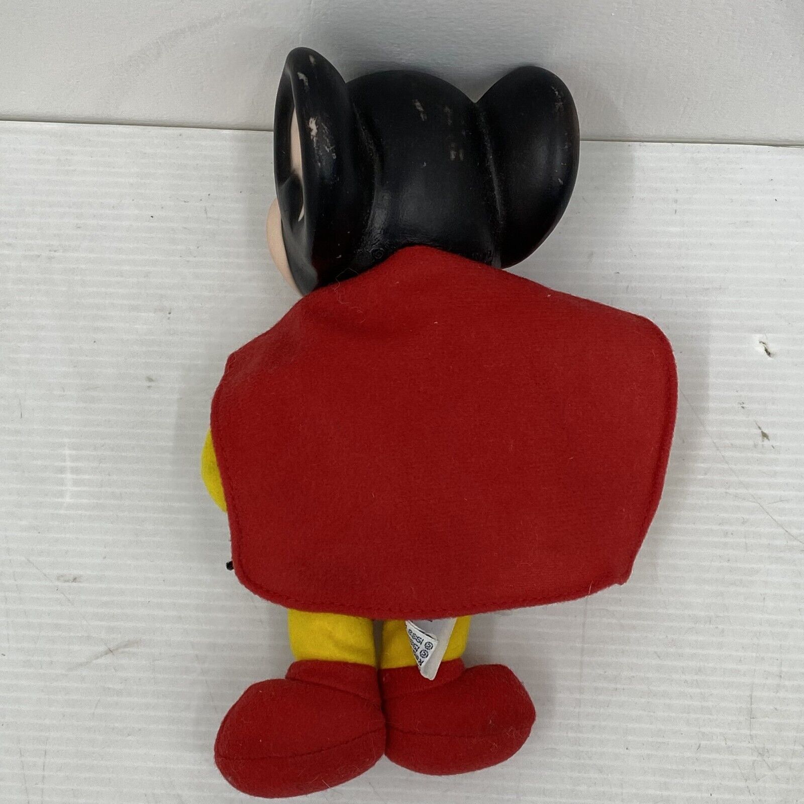 VTG Presents Mighty Mouse Plush Doll Toy Terry Toons 70s 80s Rubber Head - Warehouse Toys