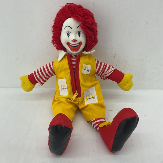 VTG Ronald McDonald McDonald's Stuffed Animal Plush Toy Doll - Warehouse Toys