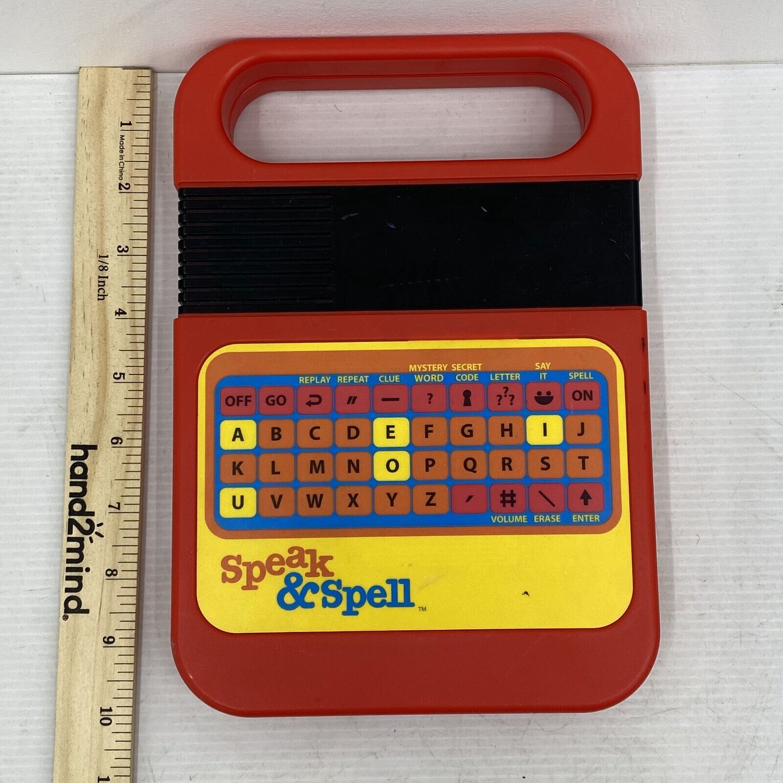 VTG Texas Instruments Speak & Spell Electronic Talking Toy UNTESTED AS IS - Warehouse Toys