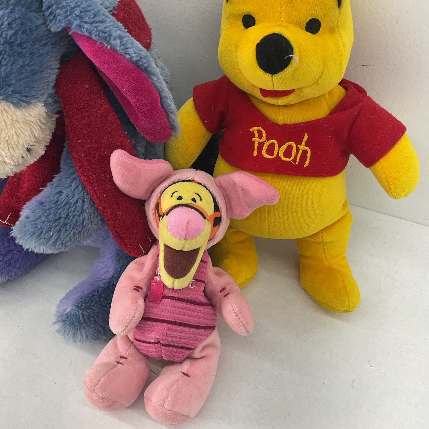 Winnie The Pooh Plush Toy Lot Eeyore Disney Tigger - Warehouse Toys